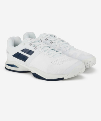 

Babolat PROPULSE BLAST AC Tennis Shoes For Men(White, Blue, 1005