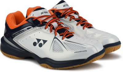 

Yonex SHB 35 EX Badminton Shoes For Men(Blue, White, White orange