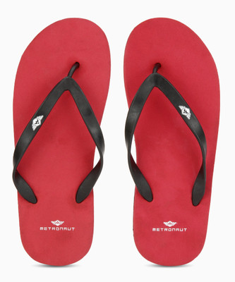 

Metronaut PUMP-5 Flip Flops, Red/black