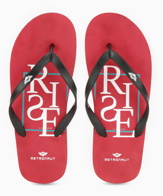 

Metronaut COUNTER- Flip Flops, Red/black