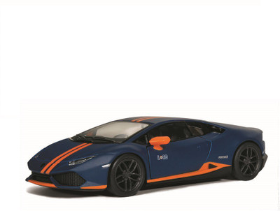 

Kinsmart 5" 1:36 Scale Lamborghini Huracán LP610-4 Avio Matte Finish from Flying Toyszer(Blue)