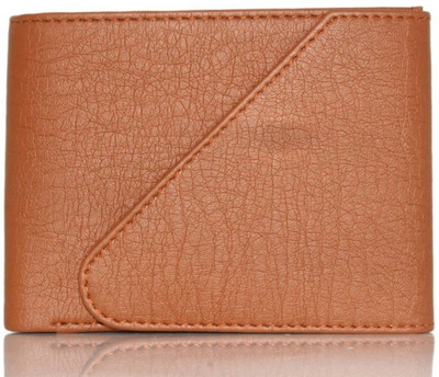 

Quetzal Men Tan Genuine Leather Wallet(5 Card Slots)