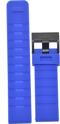 

Kolet Sports 24BU 24 mm Silicone Watch Strap(Blue)