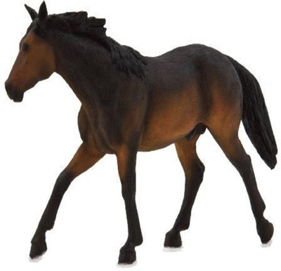 

Sirius Toys Mojo Fun 387151 Sooty Bay Quarter Horse Realistic Farm / Ranch / Equestrian Model Horse Toy Replica(Brown)