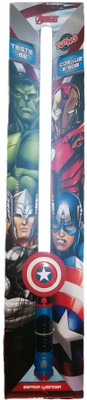 

Kids Fest Avengers Captain America with Light & Sound Motion Sensing Sword for Kids, Battery Operated(Blue)