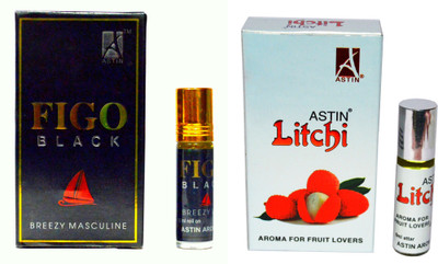 

Astin FIGO Black and Litchi Fruity UAE Edition Floral Attar(Dehn el oud)