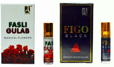 

Astin Fasli Gulab and FIGO Black UAE Edition Floral Attar(Floral)