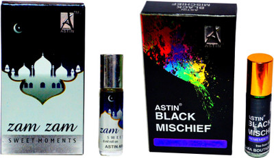 

Astin Zam Zam and Black Mischief UAE Edition Floral Attar(Davana)
