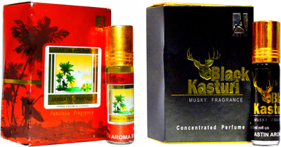 

Astin Swiss Jannatul Firdaus and Black Kasturi UAE Edition Floral Attar(Jannat ul Firdaus)