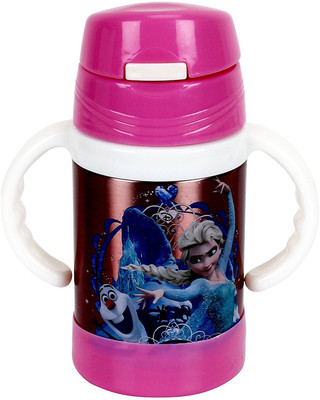 

WonderKart Cartoon Printed Double Layer Stainless Steel Kids Sipper/Water Bottle - Pink - 210 ml(Multicolor)