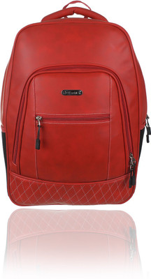 

FD Fashion Soft Luggage HiStorage 30 L Backpack(Red, Black)
