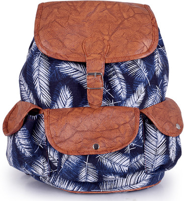 

Crysta Fashion Pithu Backpack CF-06 5 L Backpack(Blue, Brown)