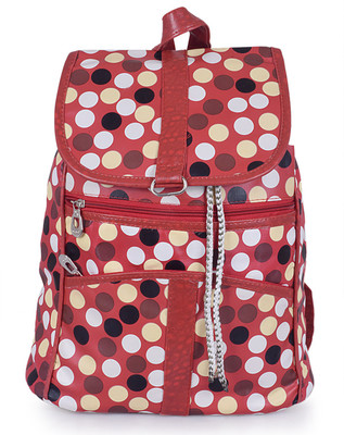 

Crysta Fashion Backpack, Pithu bag, College Bag, School bag, for Girls and Women Pithu bag CF-04 Backpack(Brown, White, 5 L)