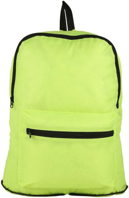 

Travelite Foldable Luggage Packing Back Pack Bags Front Pocket Unisex Bag Water Proof Bag - Fluroscent Yellow 15 L Backpack(Green, Black), Red