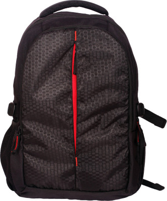 

SCATCHITE 009 BLK 26 L Laptop Backpack(Black, Red)