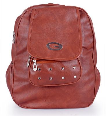

Crysta Fashion Backpack, Pithu bag, College Bag, School bag, for Girls and Women Pithu bag CF-10 Backpack(Brown, 5 L)
