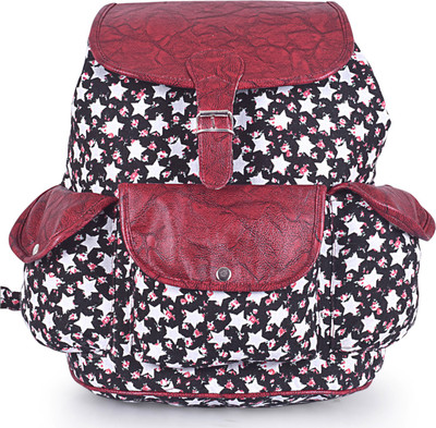 

Crysta Fashion Backpack, Pithu bag, College Bag, School bag, for Girls and Women Pithu bag CF-06 Backpack(White, Brown, 5 L)