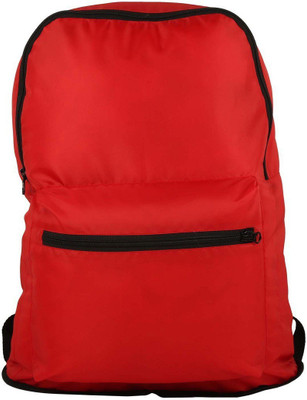 

Travelite Foldable Luggage Packing Back Pack Bags Front Pocket Unisex Bag Water Proof Bag - Red 15 L Backpack(Red)