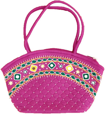 

Empower Trust Mini Basket Bag Multipurpose Bag(Pink, Green, Yellow, 1 L)