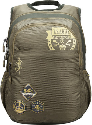 Buy Skybags FOOTLOOSE BLITZ 04 LAPTOP BP Waterproof Backpack Grey