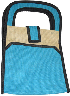 

Empower Trust Lunch Bag normal jute Lunch Bag(Blue, 10 L)
