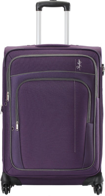 

Skybags GRAND 4W EXP STROLLY Waterproof Trolley(Purple, 38 L)