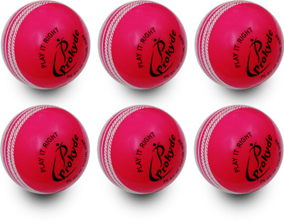 

Prokyde i10 Cricket Training Ball(Pack of 6, Pink)