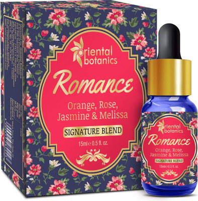 

Oriental Botanics Romance Aroma therapy Diffuser Oil - (Orange, Rose, Jasmine & Melissa)(15 ml)