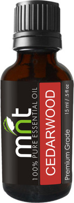 

MNT Cedarwood Essential Oil (15ML) 100% Pure Natural & Therapeutic Grade For Hair, Skin(15 ml)