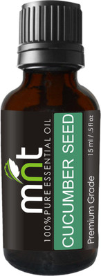 

MNT Cucumber Seed Carrier Oil (15ML) 100% Pure Natural & Therapeutic Grade For Aromatherapy, Skin, Acne & Hair Growth(15 ml)