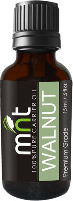 

MNT Walnut Cold Pressed Carrier Oil (15ML) 100% Pure Natural & Therapeutic Grade & Aromatherapy for Hair Care and Skin Care(15 ml)