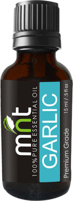 

MNT Garlic Essential Oil (15ML) 100% Pure Natural & Therapeutic Grade for Aromatherapy, Skin health, Acne & Healthy hair(15 ml)