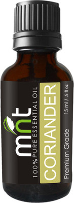 

MNT Coriander Essential Oil (15ML) 100% Pure Natural & Therapeutic Grade & Aromatherapy for Hair Care and Skin Care(15 ml)