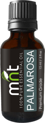 

MNT Palmarosa Essential Oil (15ML) 100% Pure Natural & Therapeutic Grade for Aromatherapy, Skin Moisture & Hydrates Dry skin(15 ml)