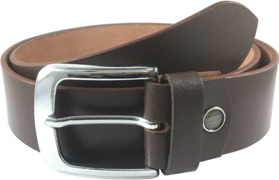 

IzcorpIndia Men Casual, Formal, Party, Evening Brown Genuine Leather Belt