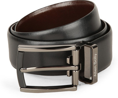 

Allen Solly Men Black Genuine Leather Belt
