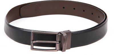

U.S. Polo Assn Men Black, Brown Genuine Leather Reversible Belt