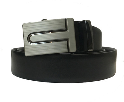 

ALAN KIRSTEN Men Formal Multicolor Genuine Leather Reversible Belt, Black-brown