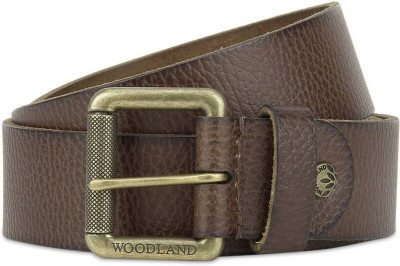 

Woodland Men Brown Genuine Leather Belt