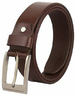 

SILVERTECHSOLUTION Men Brown Artificial Leather Belt