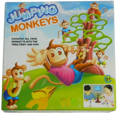 

Fabofly Jumping Monkeys Junior Board Game(Only 2 players) for Kiddos. Board Game