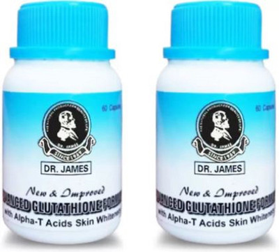 

Dr. James Authentic Original Skin Whitening Pills 2 pcs(10 g)