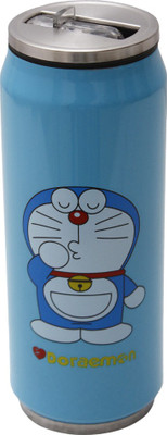 

PRAGEE Exclusive 300 ML Cartoon Printed Double Layerd Stainless Steel Kids Sipper/Vaccum Water Bottle 300 Sipper(Pack of 1, Blue)