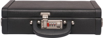 

OBANI Faux Leather Briefcase Small Briefcase - For Men(Black)