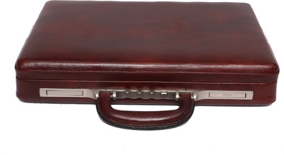 

OBANI Genuine Leather Briefcase Medium Briefcase - For Men(Brown)