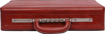

OBANI Genuine Leather Expandable Briefcase Medium Briefcase - For Men(Tan)