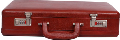 

OBANI Genuine Leather Expandable Briefcase Medium Briefcase - For Men(Tan)