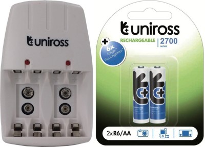 

Uniross 9v With 2700 2pl Camera Battery Charger(Multicolor)