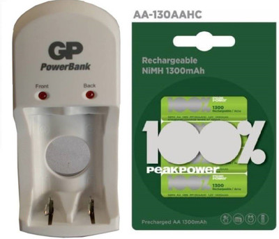 

Godrej S350 With 2300 Peak Power 4pl Camera Battery Charger(Green, White)
