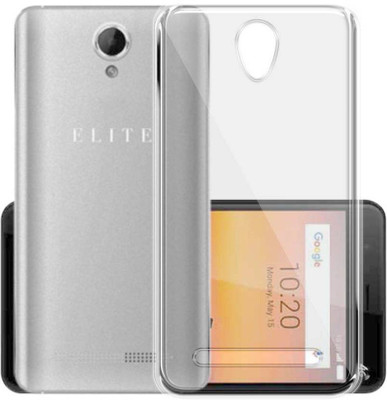 SRT Back Cover for Swipe Elite 3(Transparent, Pack of: 1)